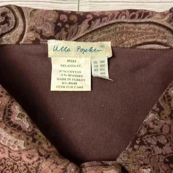 Ulla Popken Paisley Jacket - Picture 2 of 4